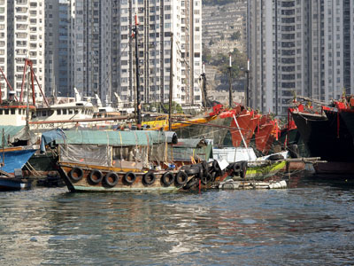 Aberdeen Harbour,Hong Kong.0112DHK